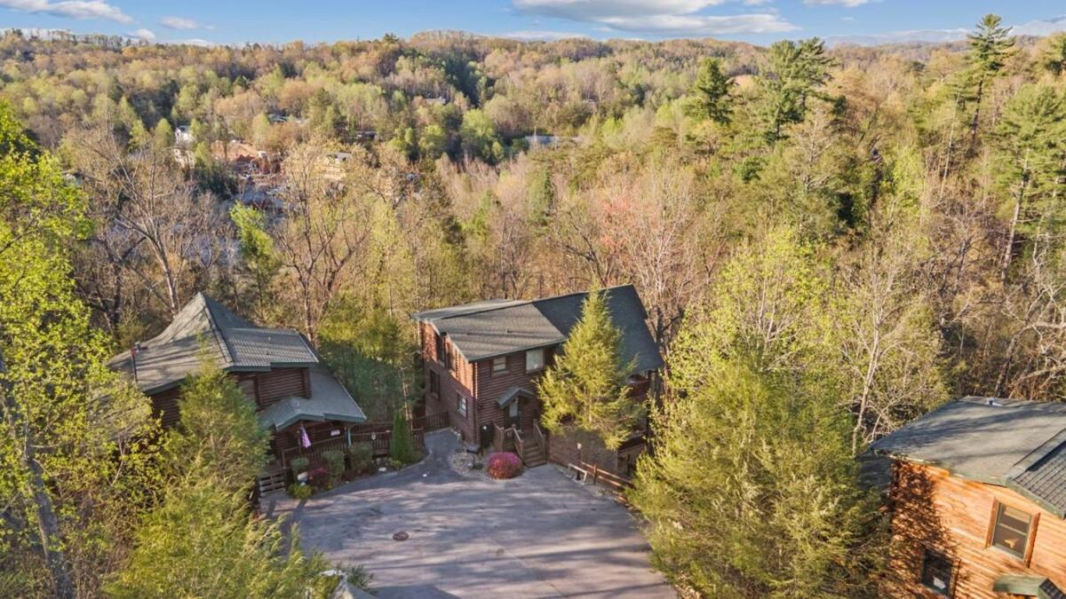 Stunning Mountain Cabin W Hot Tub แกตลิงเบิร์ก ภายนอก รูปภาพ
