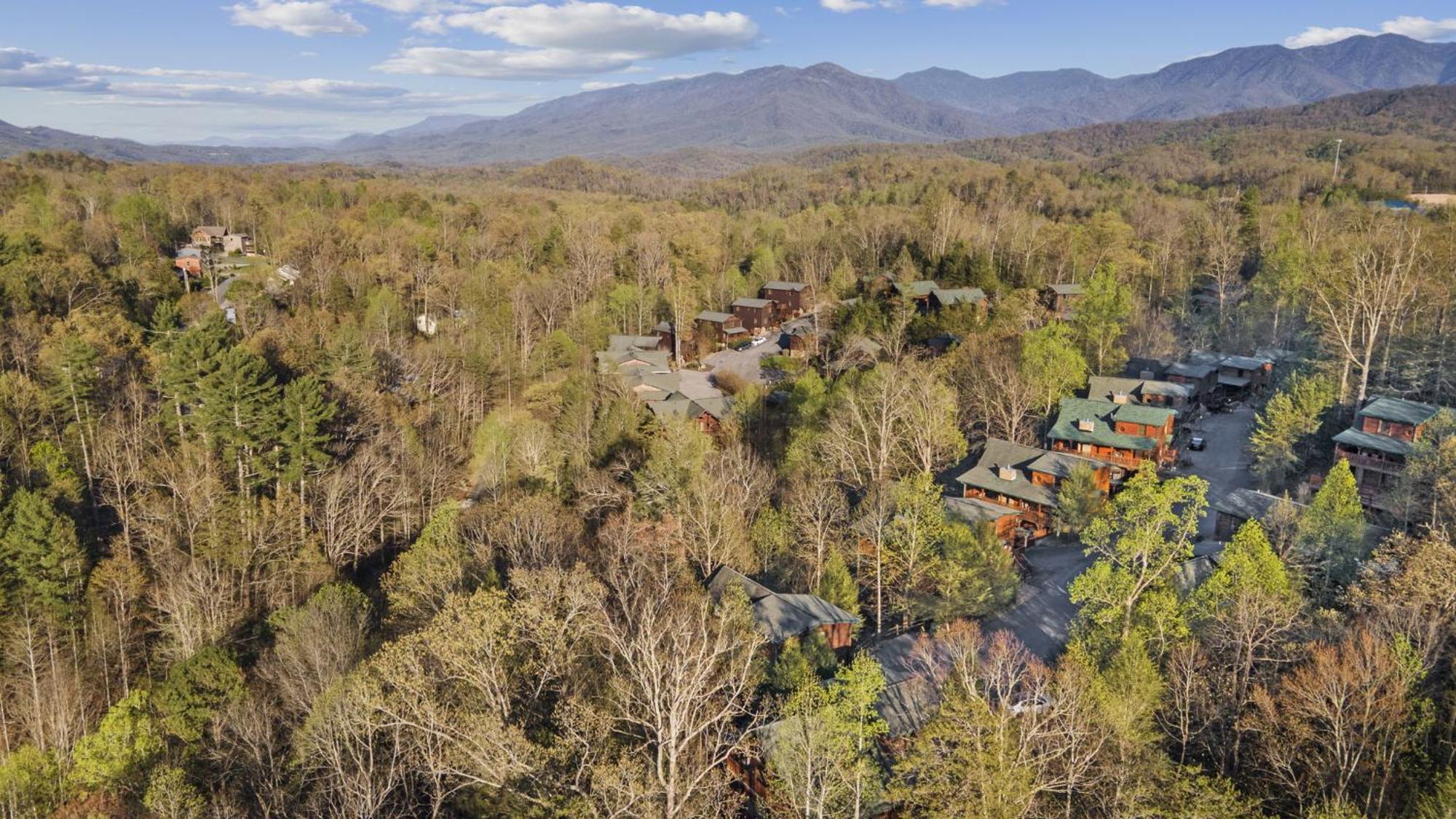 Stunning Mountain Cabin W Hot Tub แกตลิงเบิร์ก ภายนอก รูปภาพ